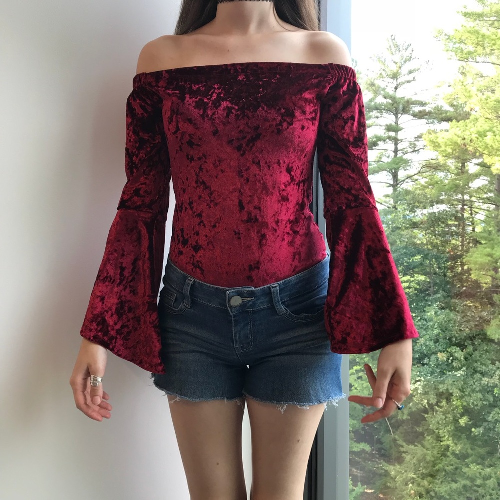 Red Velvet Body suit 😍